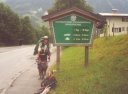 2001 - first big scooter expedition, Prague - Venezia, here Grossglockner Hochalpenstrasse