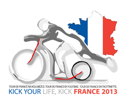 Kick your life, kick France 2013 - Tour de France 2013 on footbike